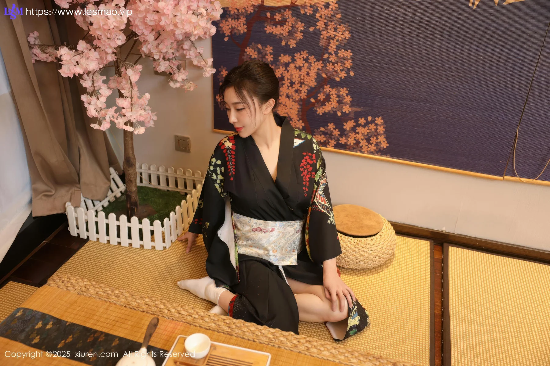 XiuRen 秀人 No.10627 苏一诺 黑色服饰身姿婀娜 - 3