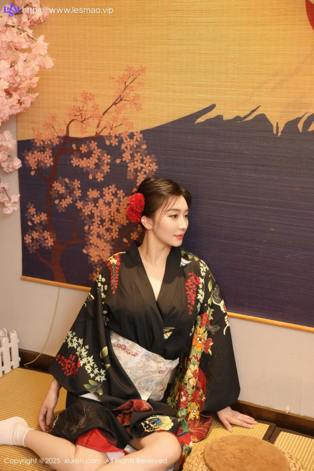 XiuRen 秀人 No.10627 苏一诺 黑色服饰身姿婀娜 - 3
