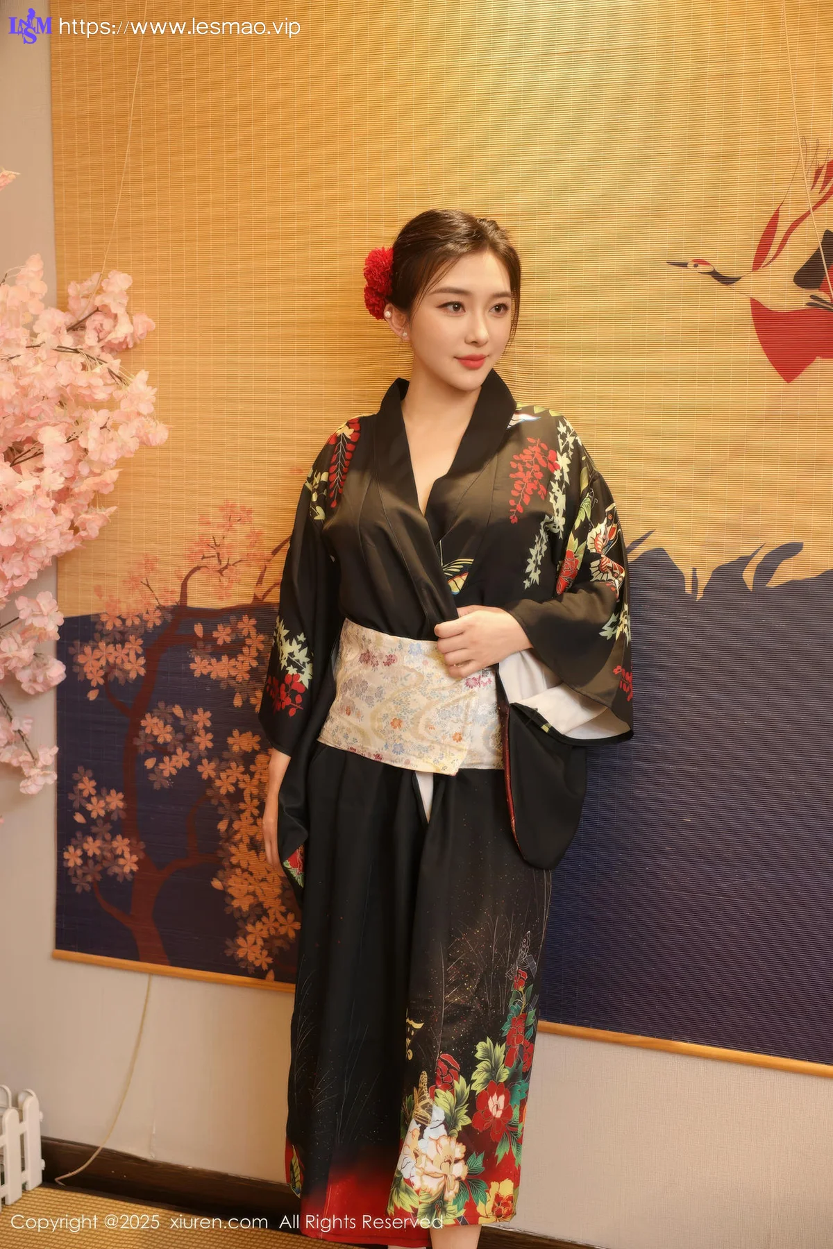 XiuRen 秀人 No.10627 苏一诺 黑色服饰身姿婀娜 - 9