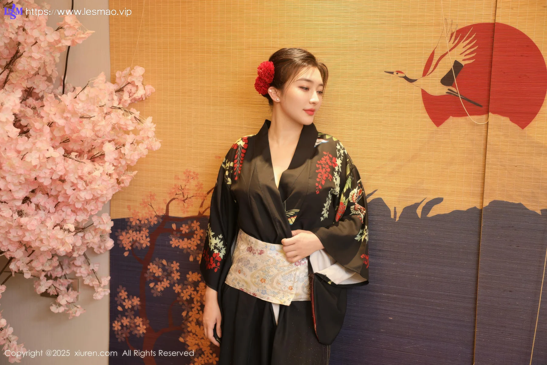 XiuRen 秀人 No.10627 苏一诺 黑色服饰身姿婀娜 - 10