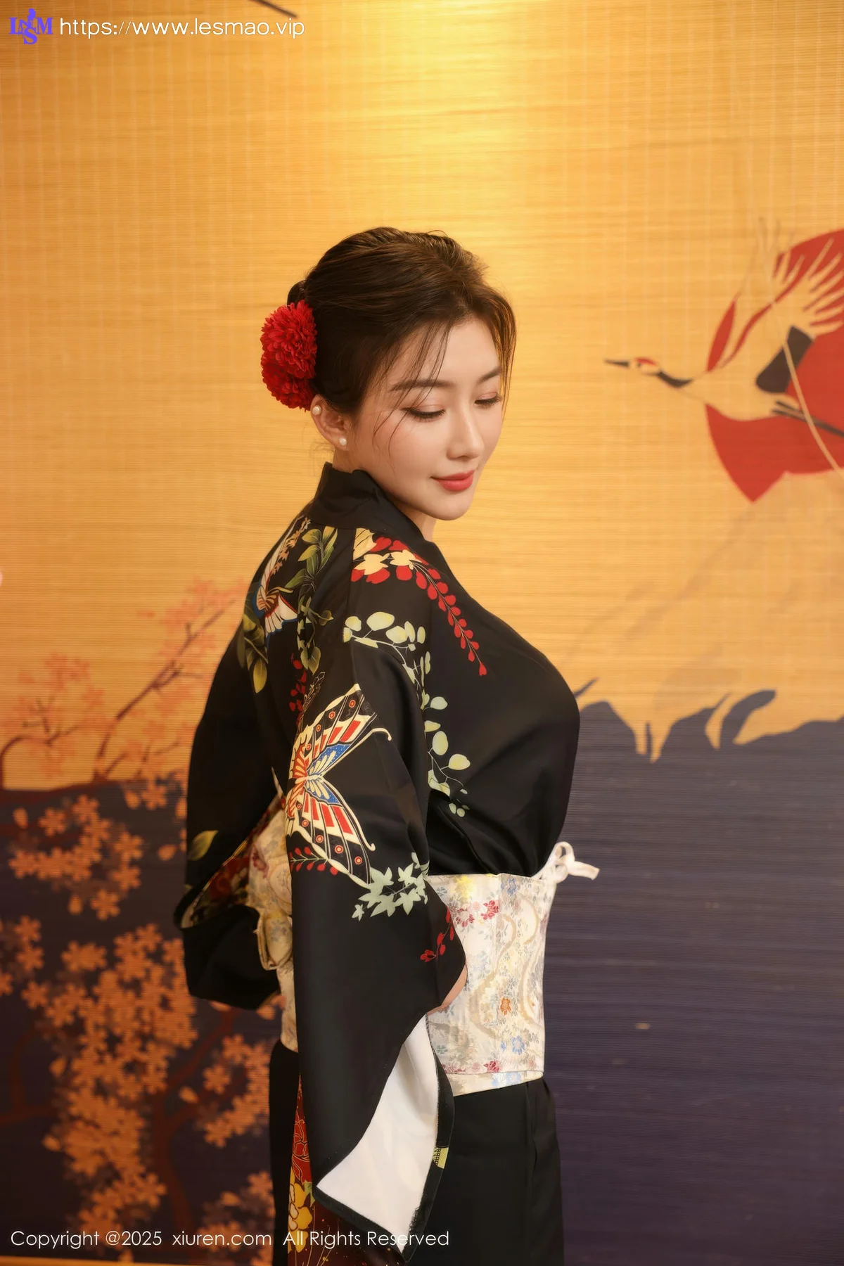 XiuRen 秀人 No.10627 苏一诺 黑色服饰身姿婀娜 - 3