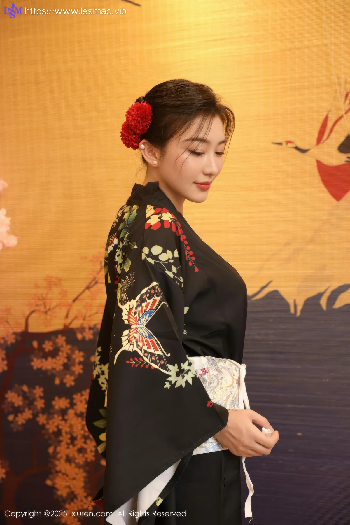 XiuRen 秀人 No.10627 苏一诺 黑色服饰身姿婀娜 - 5