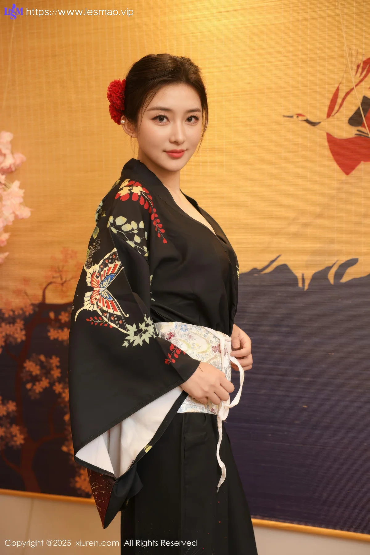 XiuRen 秀人 No.10627 苏一诺 黑色服饰身姿婀娜 - 6