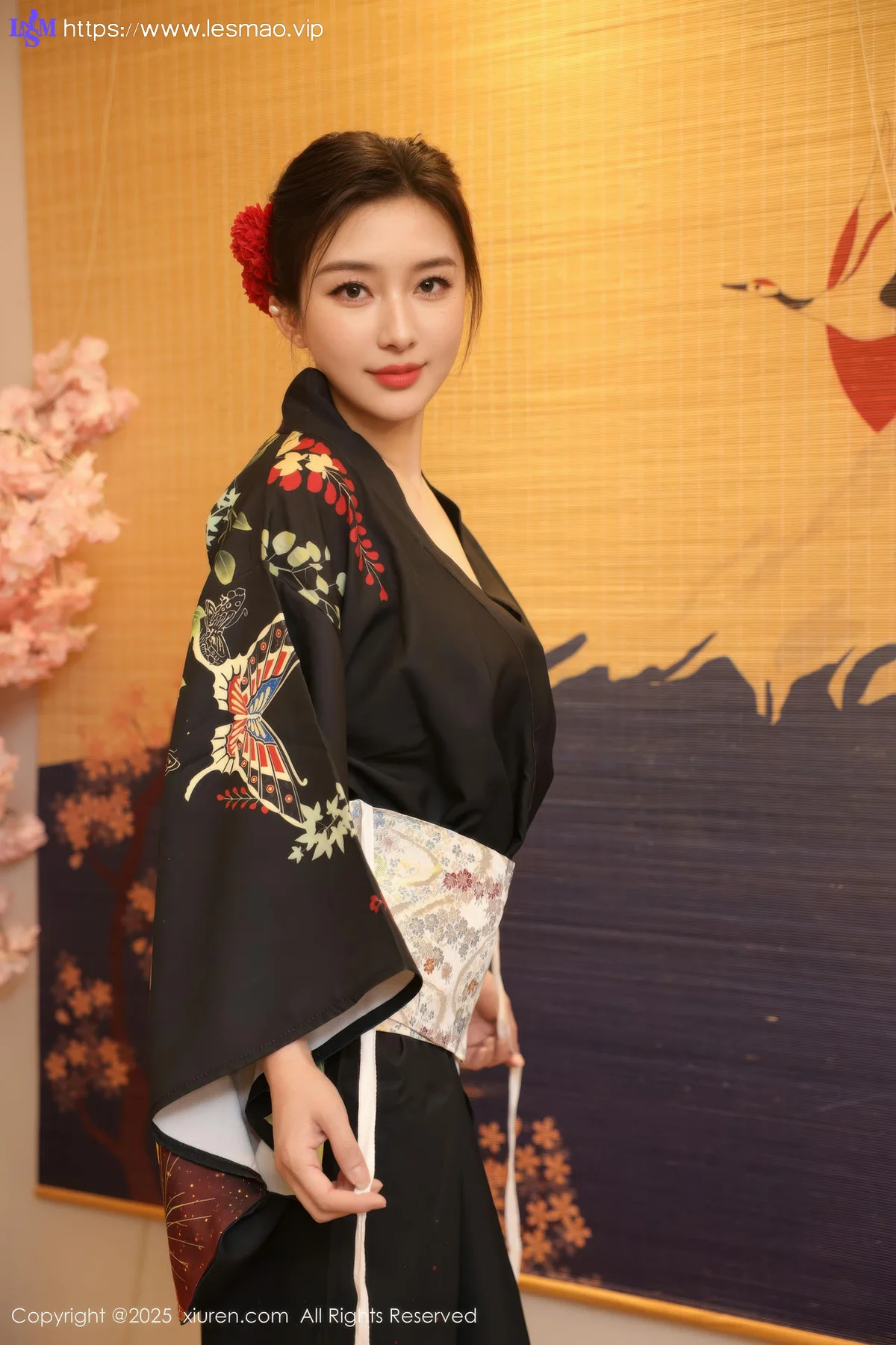 XiuRen 秀人 No.10627 苏一诺 黑色服饰身姿婀娜 - 7