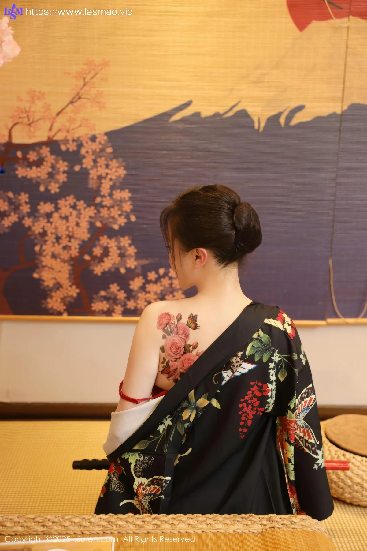 XiuRen 秀人 No.10627 苏一诺 黑色服饰身姿婀娜 - 7
