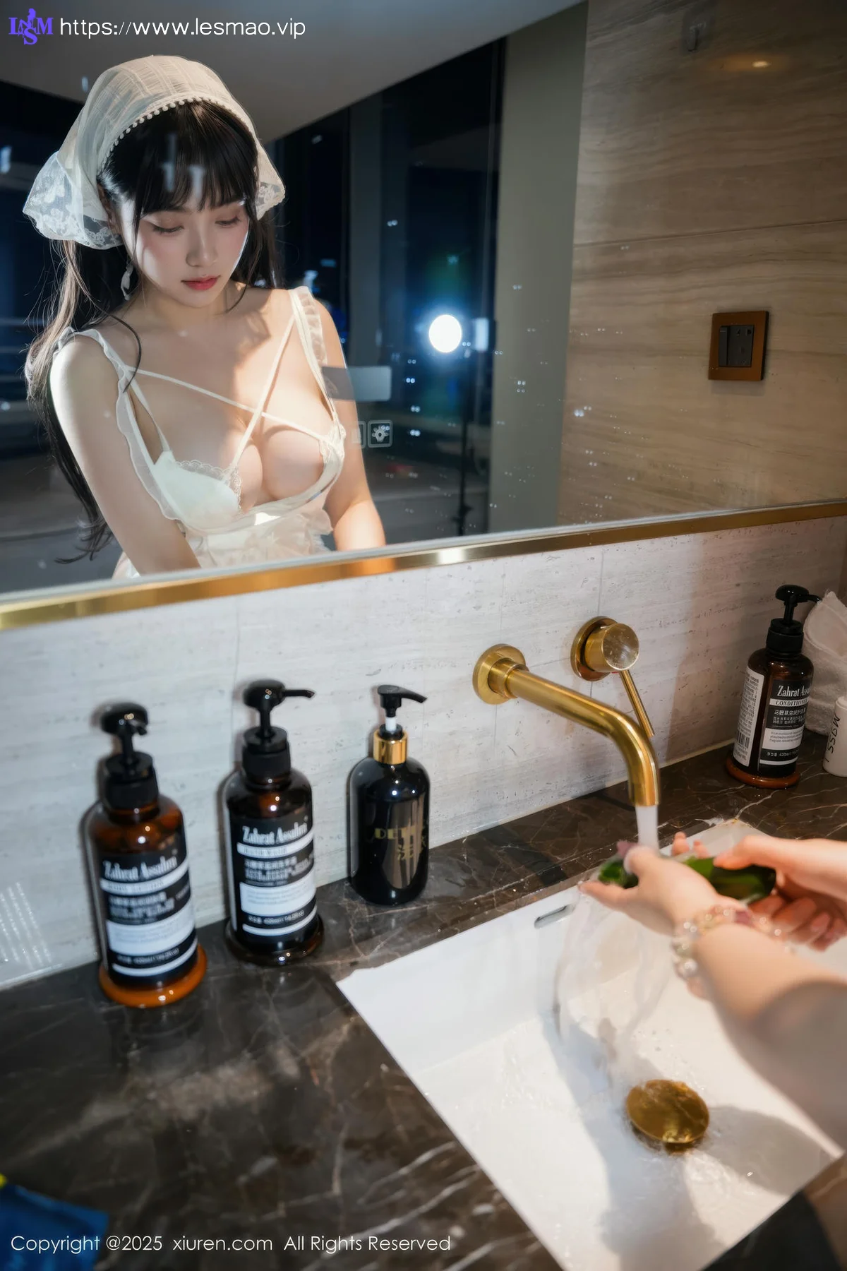 XiuRen 秀人 No.10631 软情 白色女仆装扮 - 3