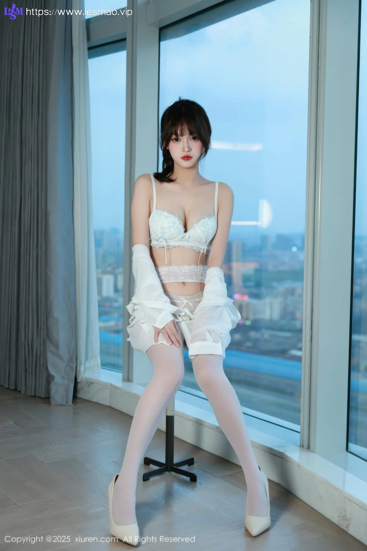 XiuRen 秀人 No.10642 糯咪 白色衬衫面容甜美 - 9