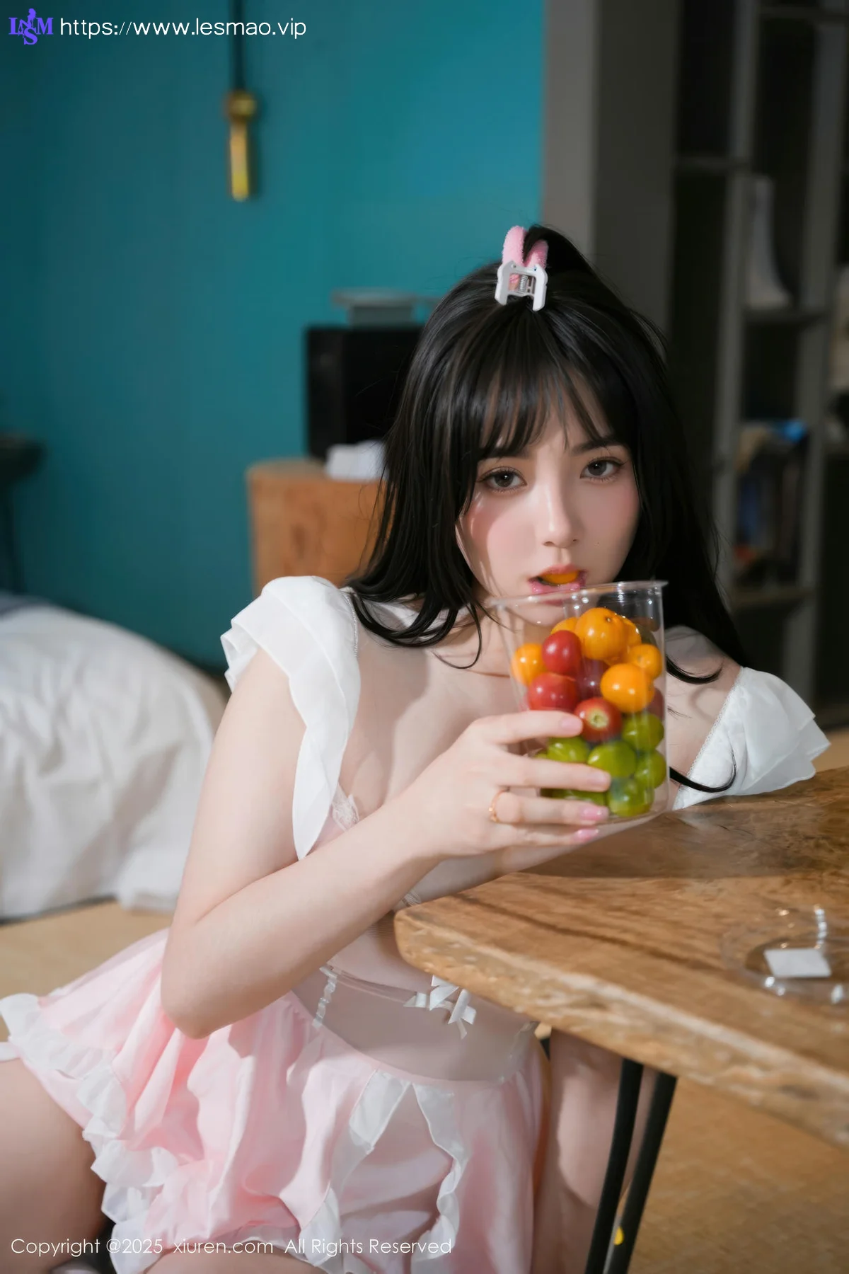 XiuRen 秀人 No.10653 软情 粉色女仆装扮 - 2