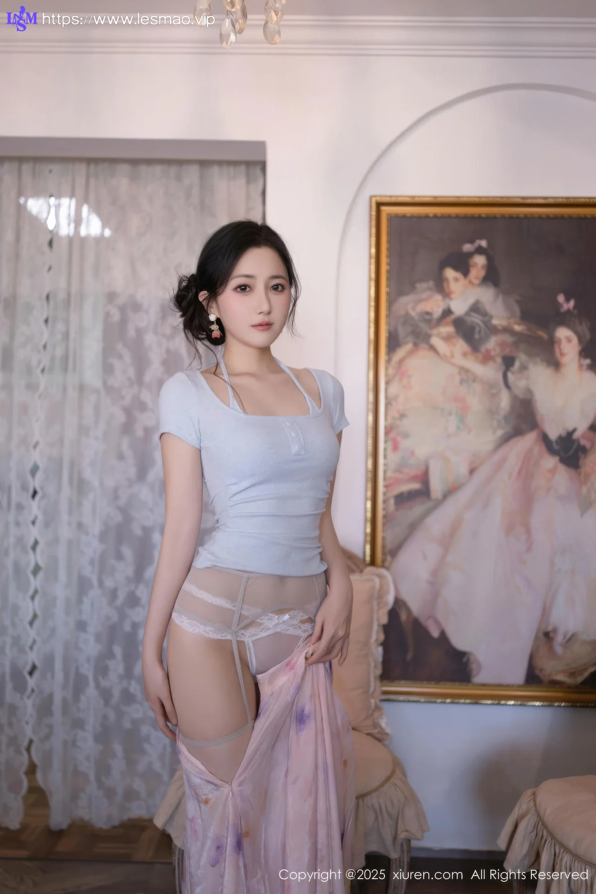 XiuRen 秀人 No.10656 鱼子酱Fish 诱人肉色丝袜 - 3