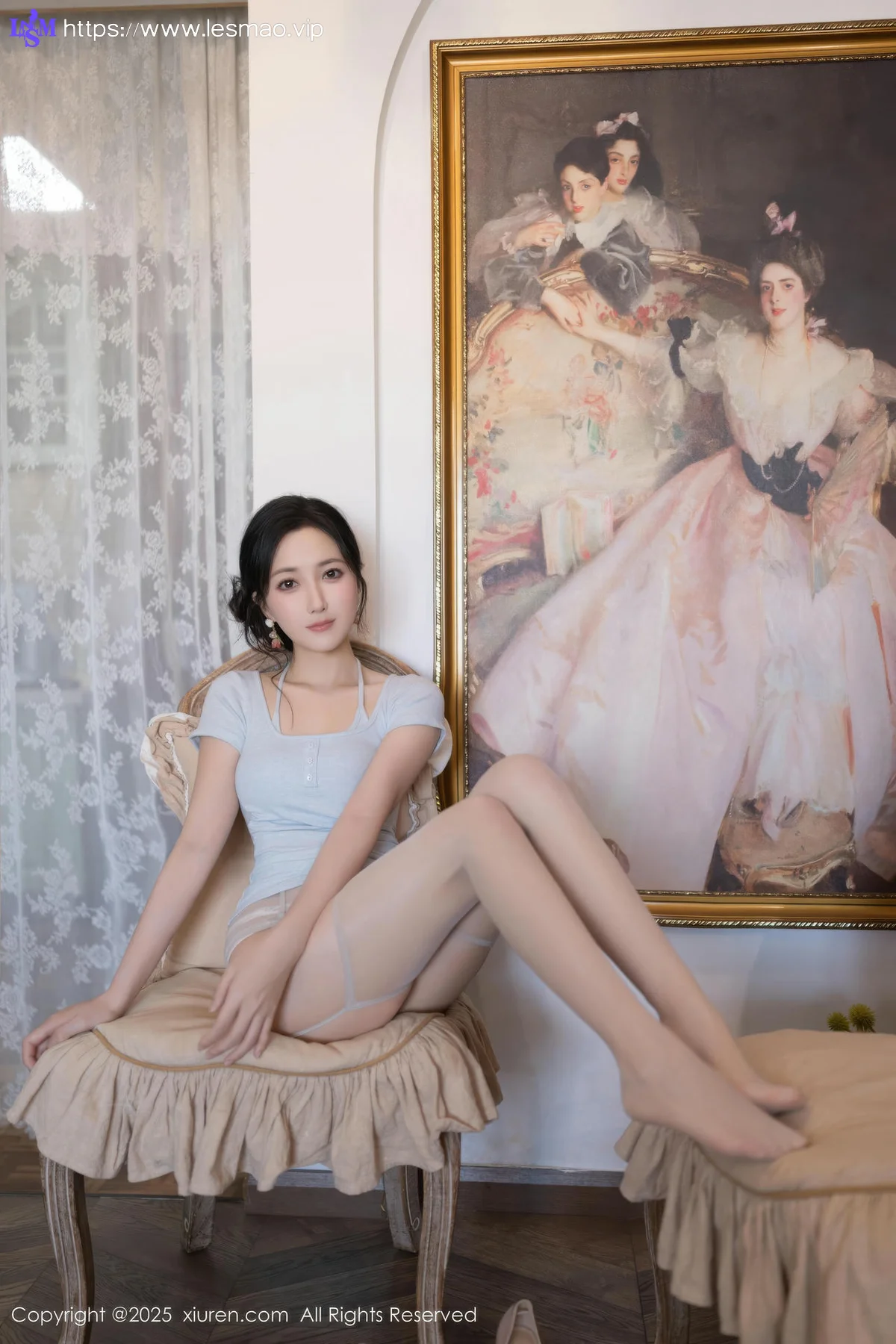 XiuRen 秀人 No.10656 鱼子酱Fish 诱人肉色丝袜 - 4