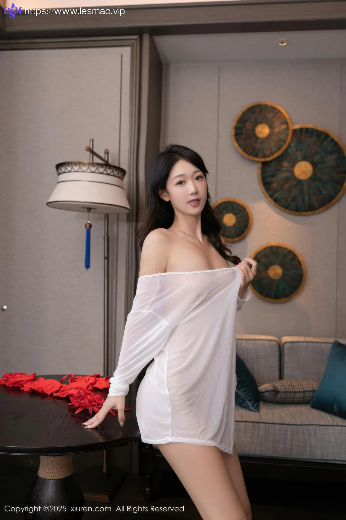 XiuRen 秀人 No.10662 唐安琪 性感红色泳衣 - 10