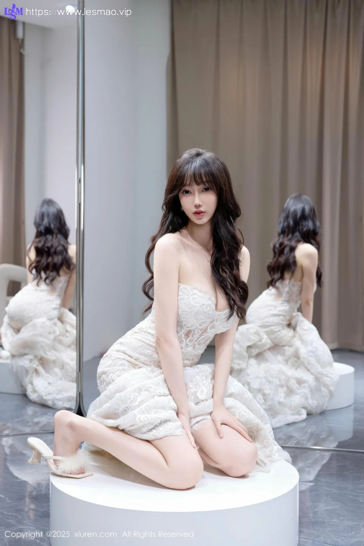 XiuRen 秀人 No.10663 玥儿玥er 性感白色婚纱 - 6