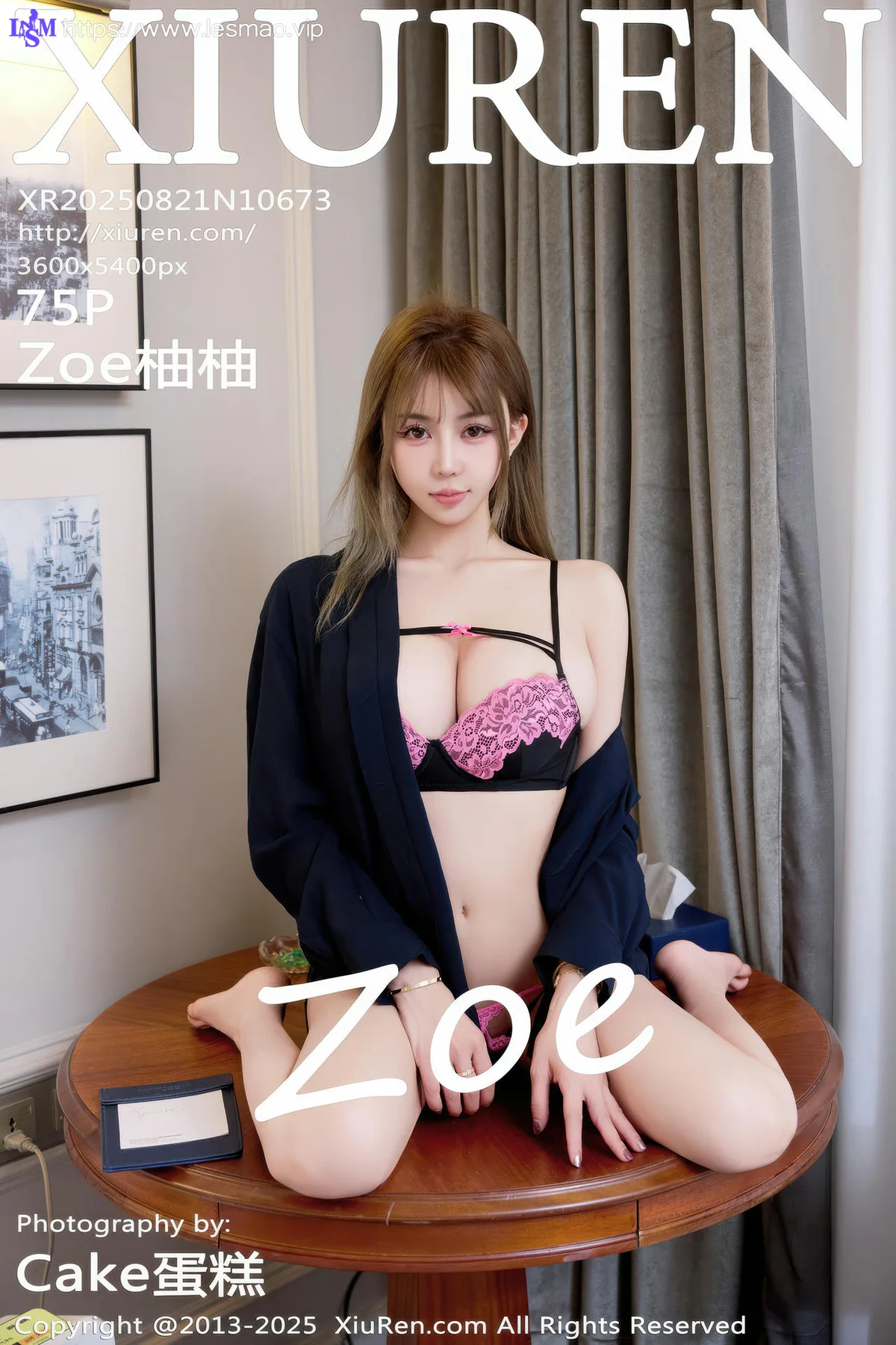 XiuRen 秀人 No.10673 Zoe柚柚 深色衬衫情趣私房 - 6