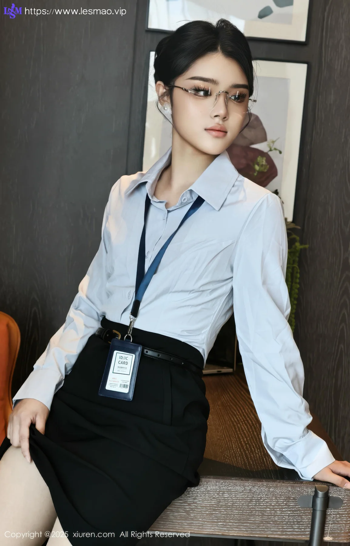 XiuRen 秀人 No.10674 糯梨子 性感OL服饰 - 9