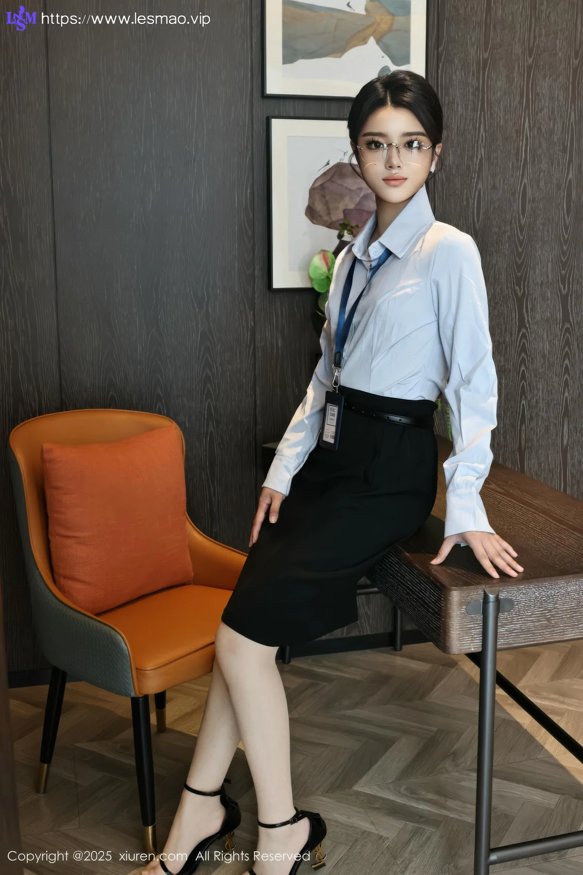 XiuRen 秀人 No.10674 糯梨子 性感OL服饰 - 7