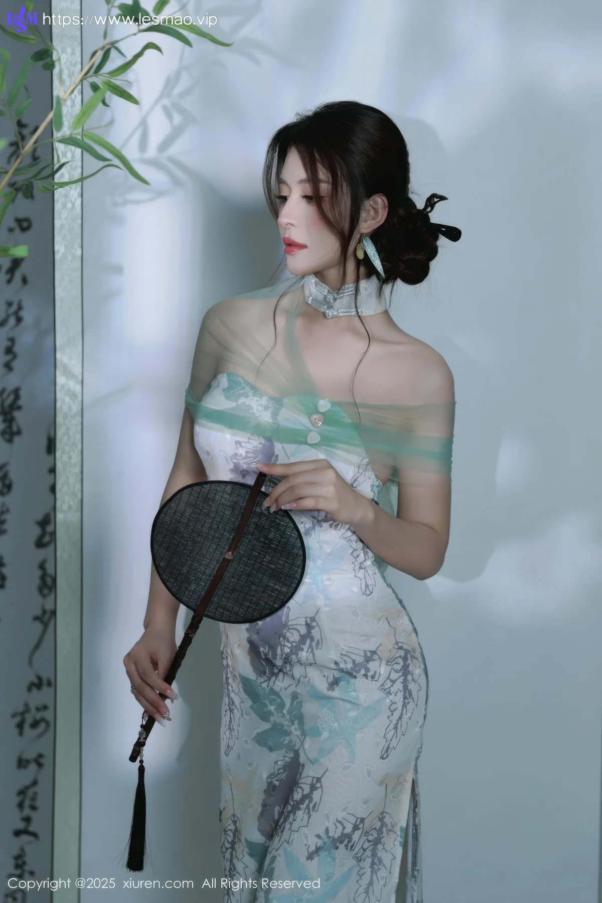 XiuRen 秀人 No.10694 阿依莎  浅色古风服饰 - 4