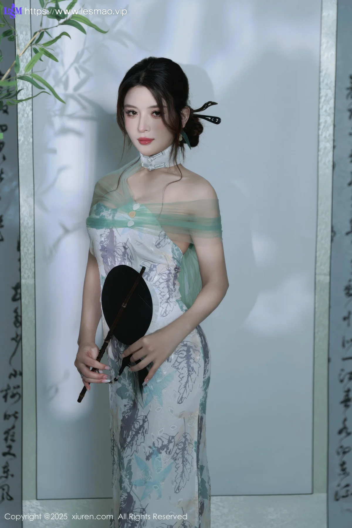 XiuRen 秀人 No.10694 阿依莎  浅色古风服饰 - 6
