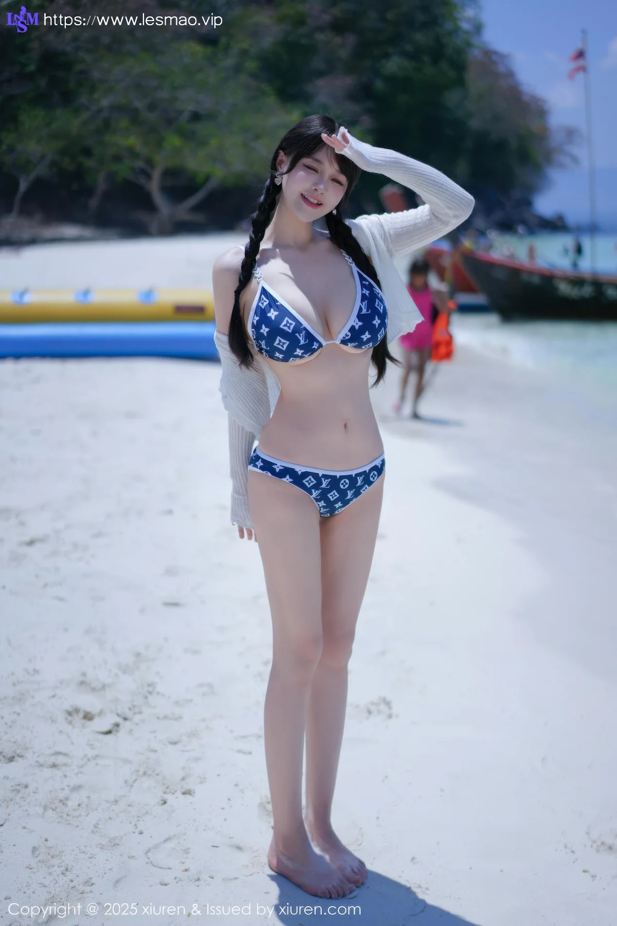 XiuRen 秀人 No.10699 心上可Flora 比基尼情趣旅拍 - 2