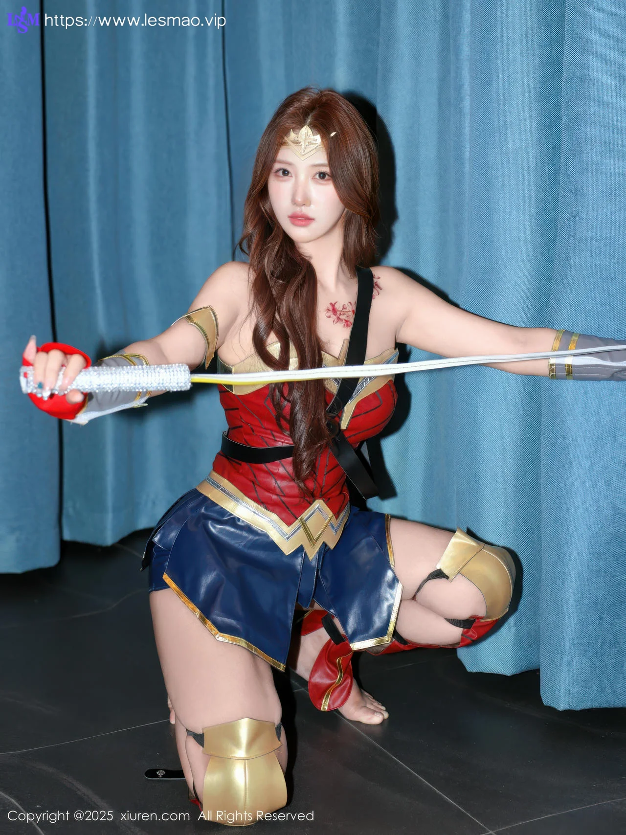 XiuRen 秀人 No.10710 金允希Yuki cos神奇女侠 - 6