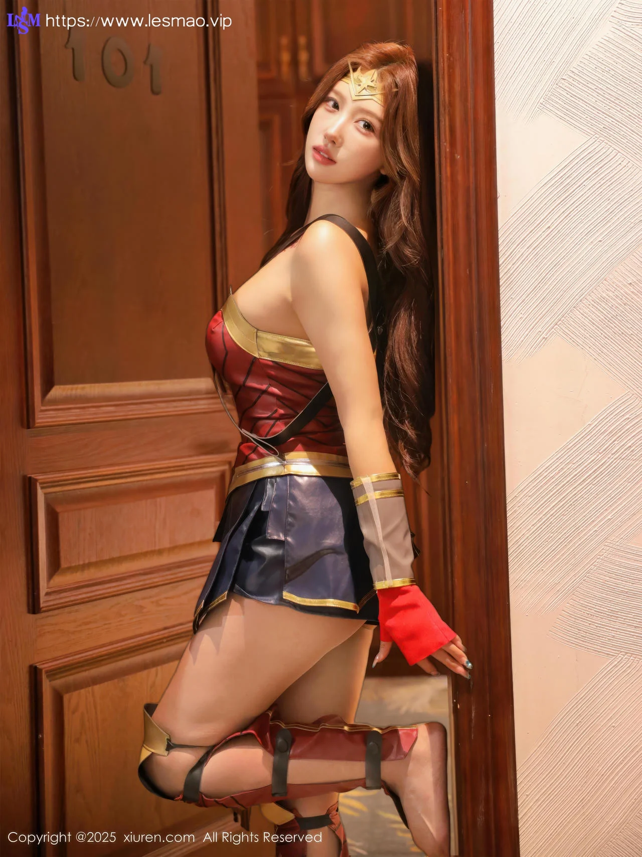XiuRen 秀人 No.10710 金允希Yuki cos神奇女侠 - 7