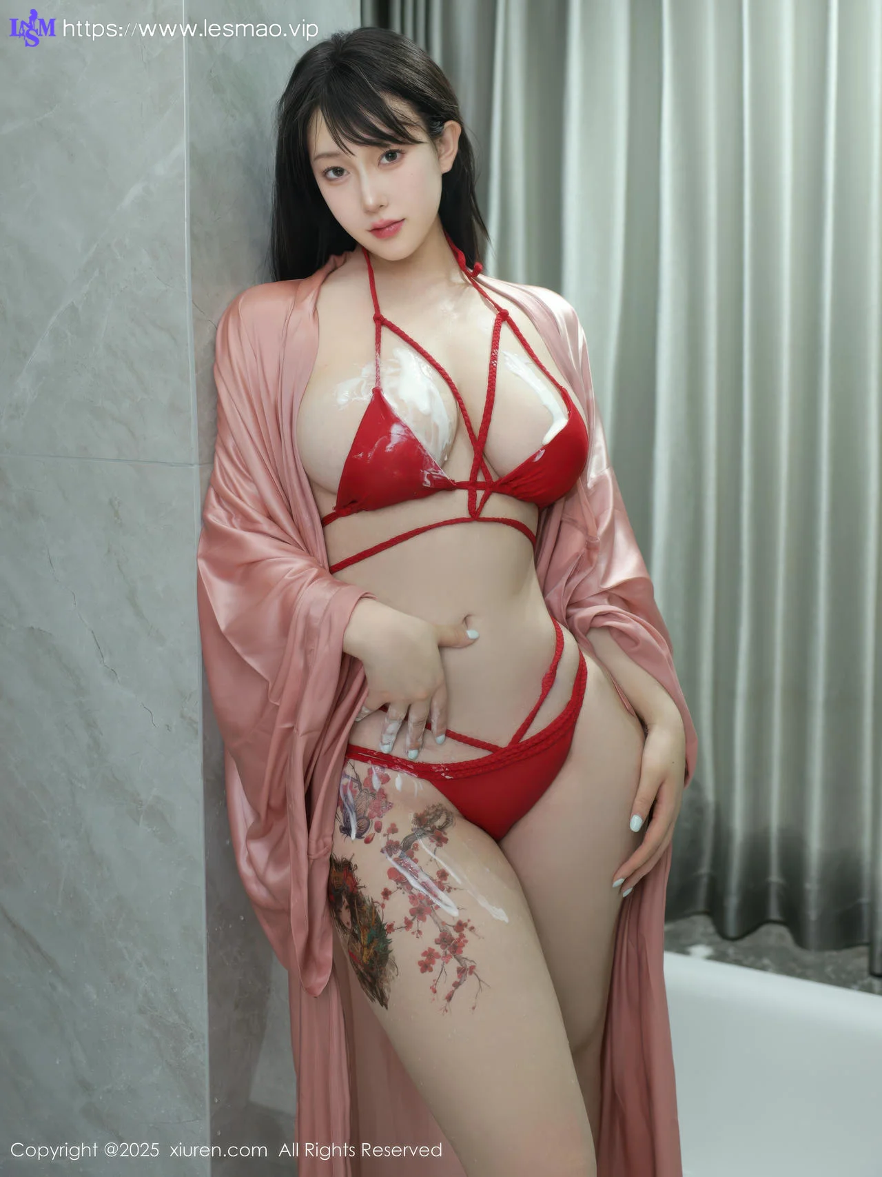 XiuRen 秀人 No.10724 李沁恩lrene 浴室场景拍摄 - 3