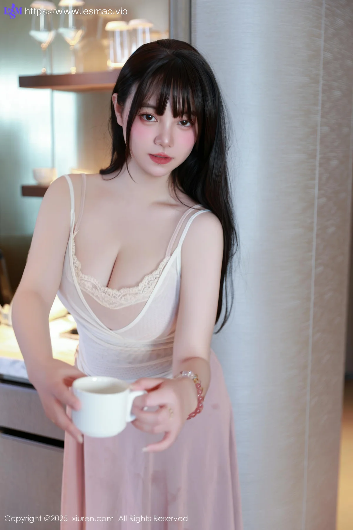 XiuRen 秀人 No.10746 软情 粉色内衣曼妙身姿 - 7