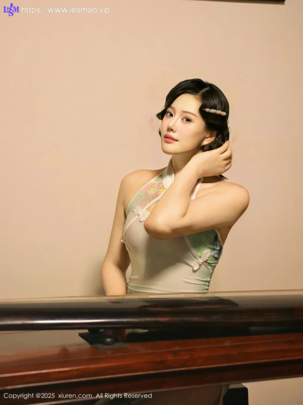 XiuRen 秀人 No.10749 莉莉安娜o 绿色旗袍 - 8