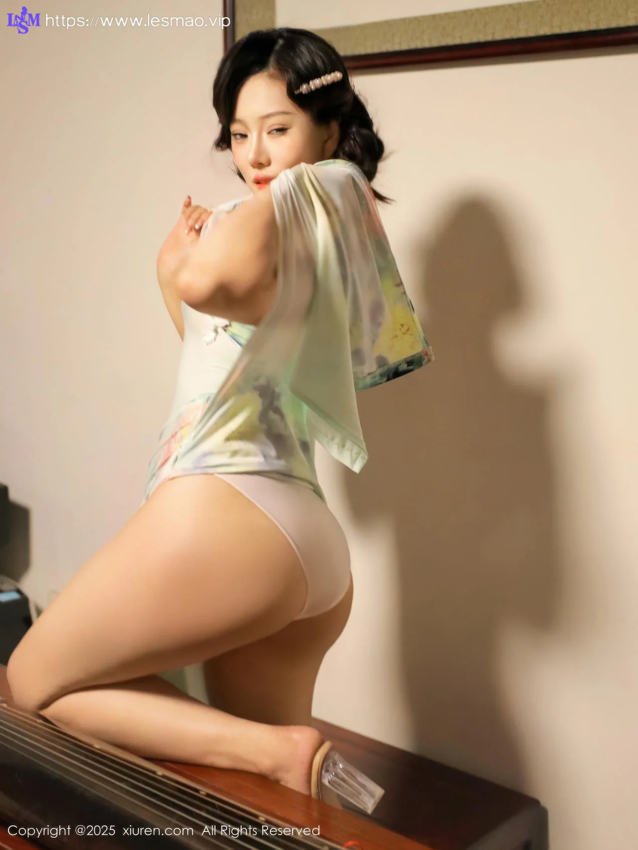 XiuRen 秀人 No.10749 莉莉安娜o 绿色旗袍 - 8