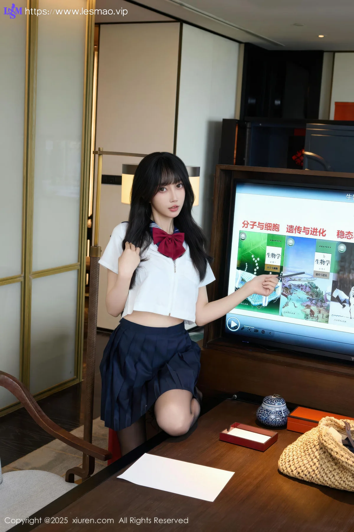 XiuRen 秀人 No.10766 玥儿玥er JK制服诱惑 - 3