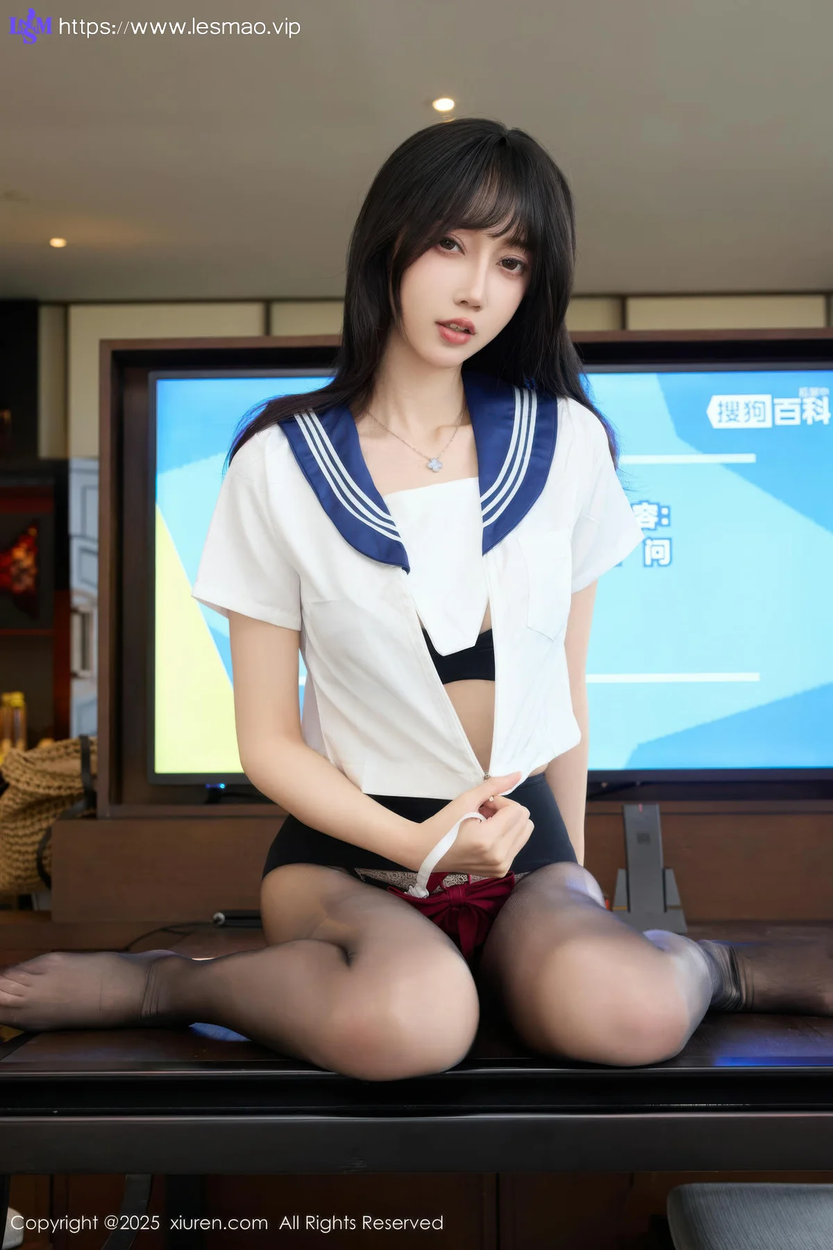 XiuRen 秀人 No.10766 玥儿玥er JK制服诱惑 - 1