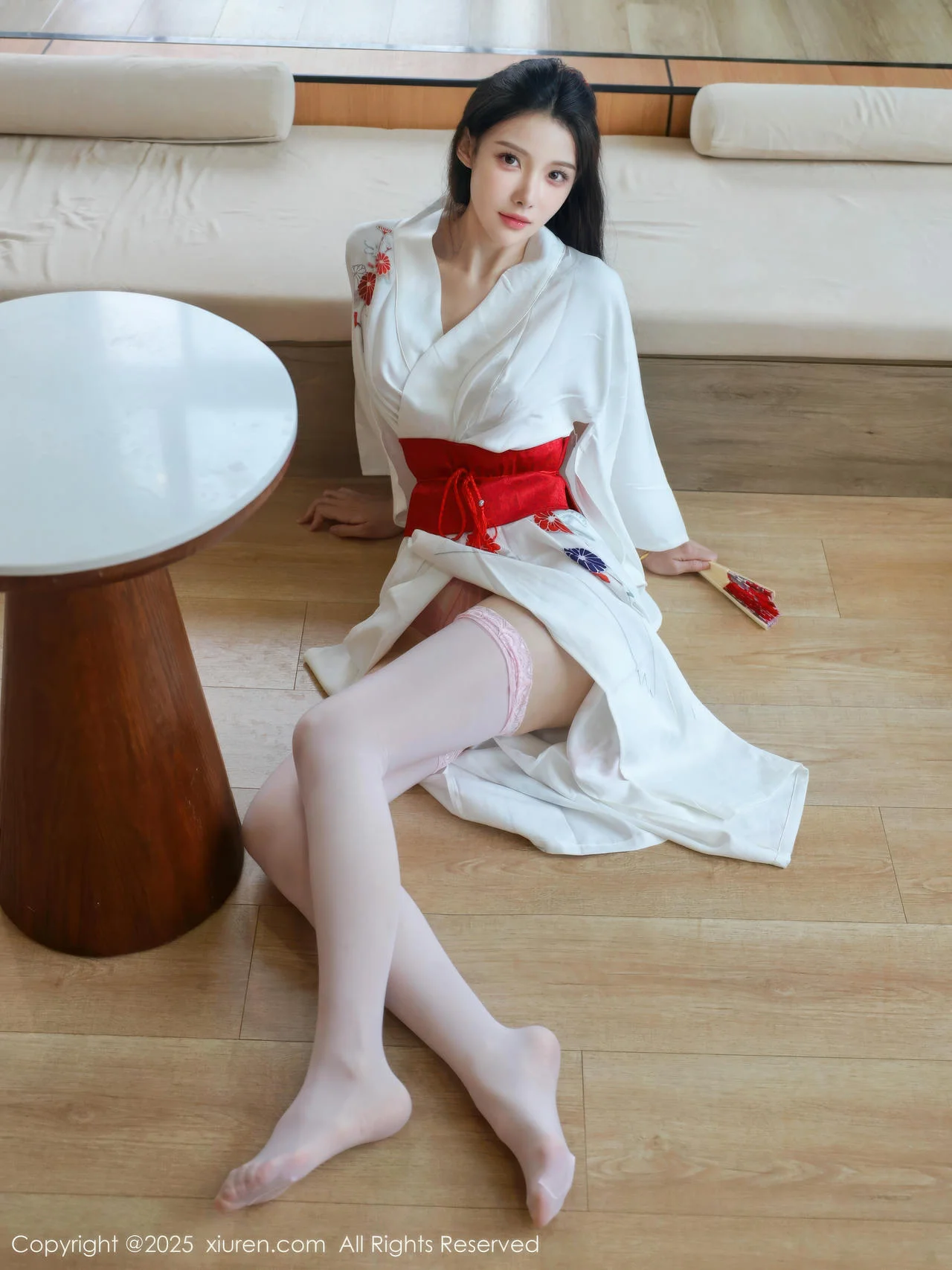 XiuRen 秀人 No.10767 梨霜儿 粉色蕾丝内衣 - 4