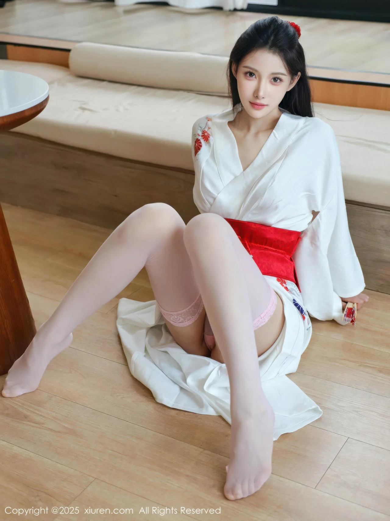XiuRen 秀人 No.10767 梨霜儿 粉色蕾丝内衣 - 7