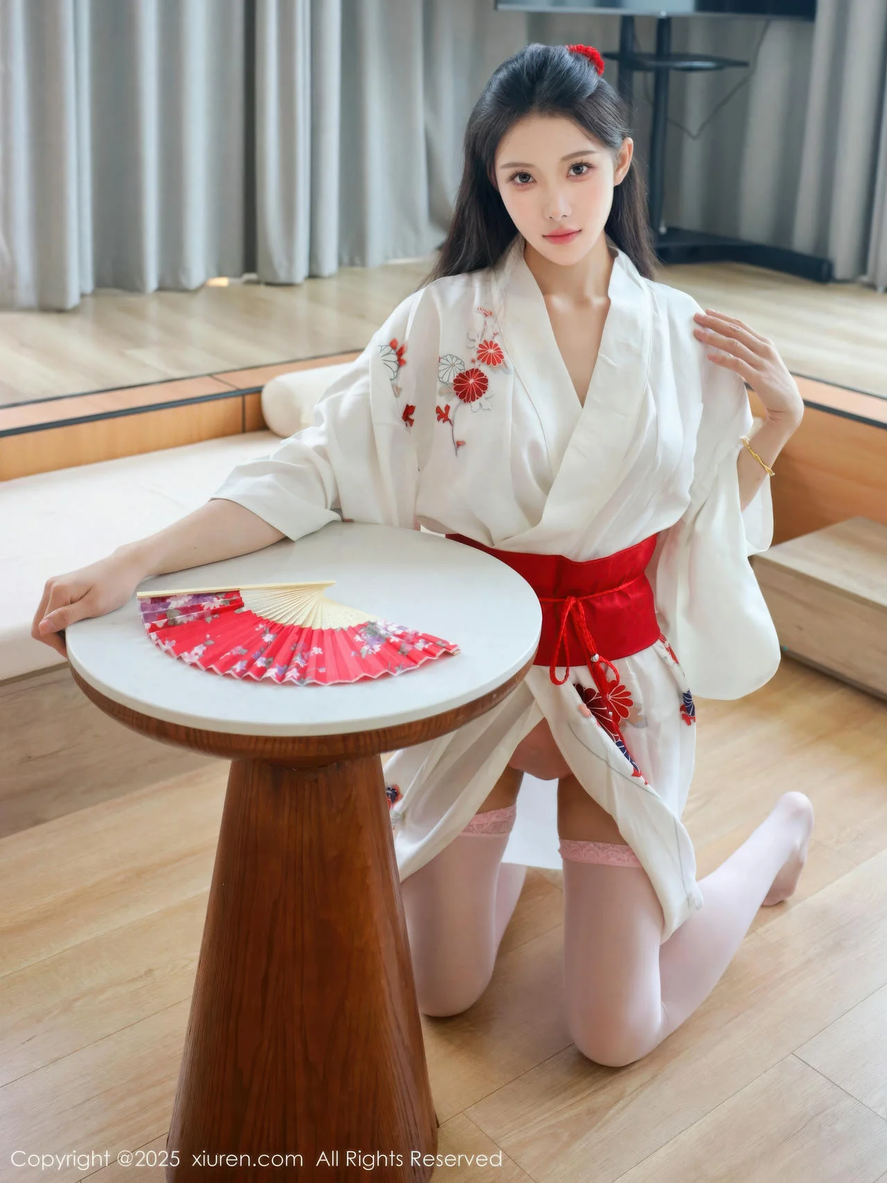 XiuRen 秀人 No.10767 梨霜儿 粉色蕾丝内衣 - 3