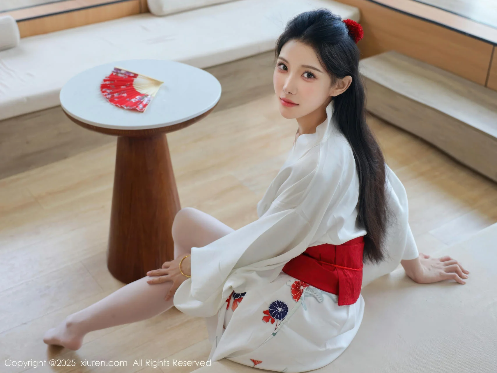 XiuRen 秀人 No.10767 梨霜儿 粉色蕾丝内衣 - 7