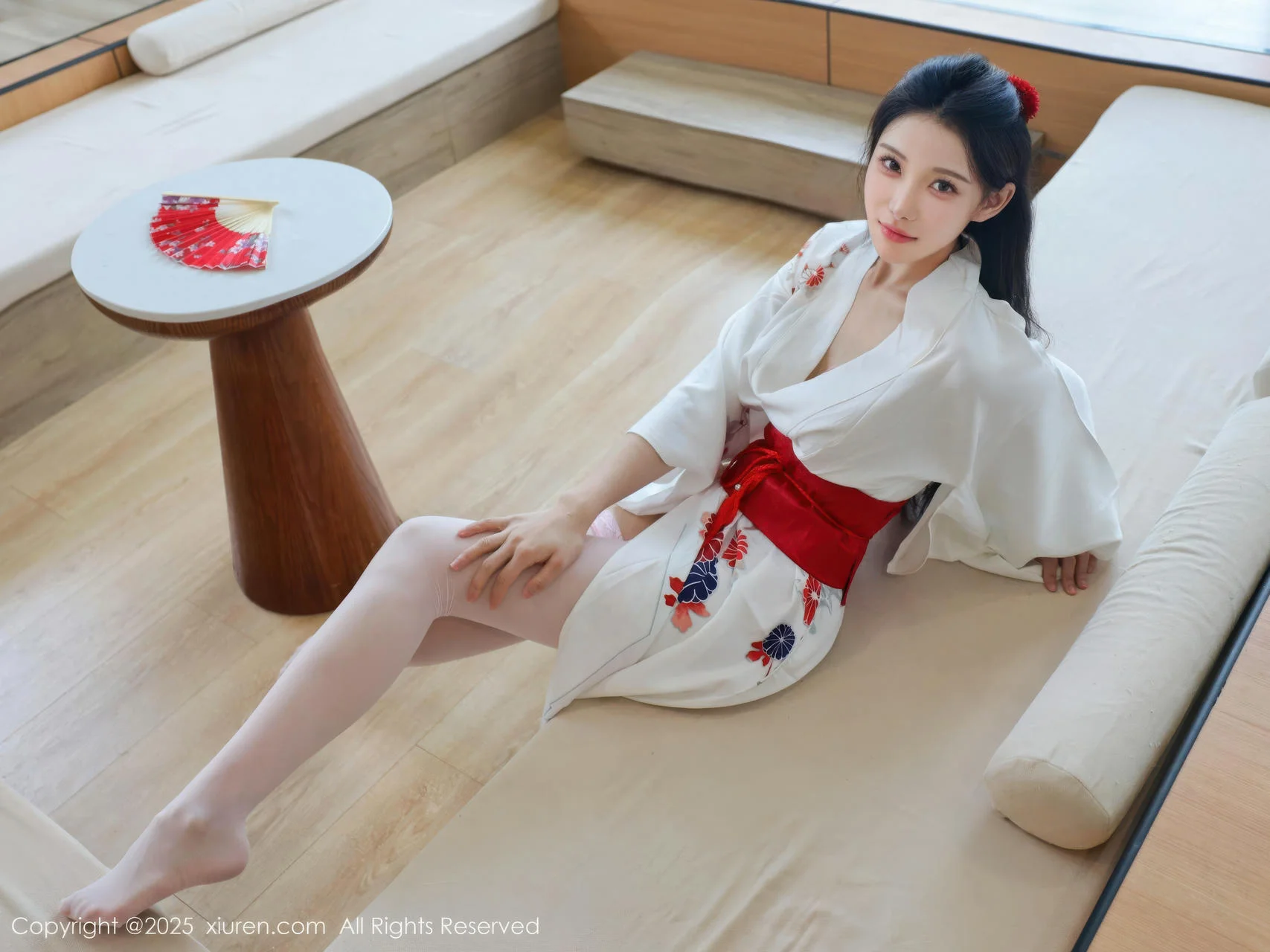 XiuRen 秀人 No.10767 梨霜儿 粉色蕾丝内衣 - 8