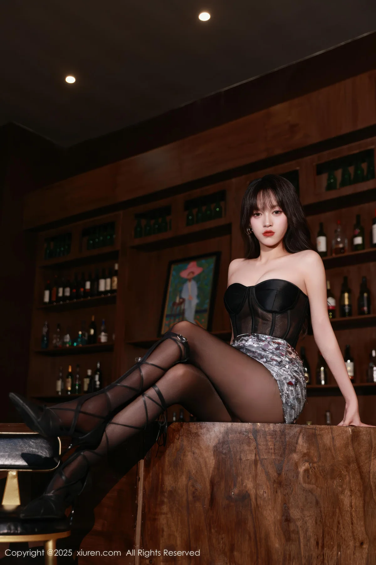 XiuRen 秀人 No.10772 糯咪 性感魅惑黑丝甜美 - 2