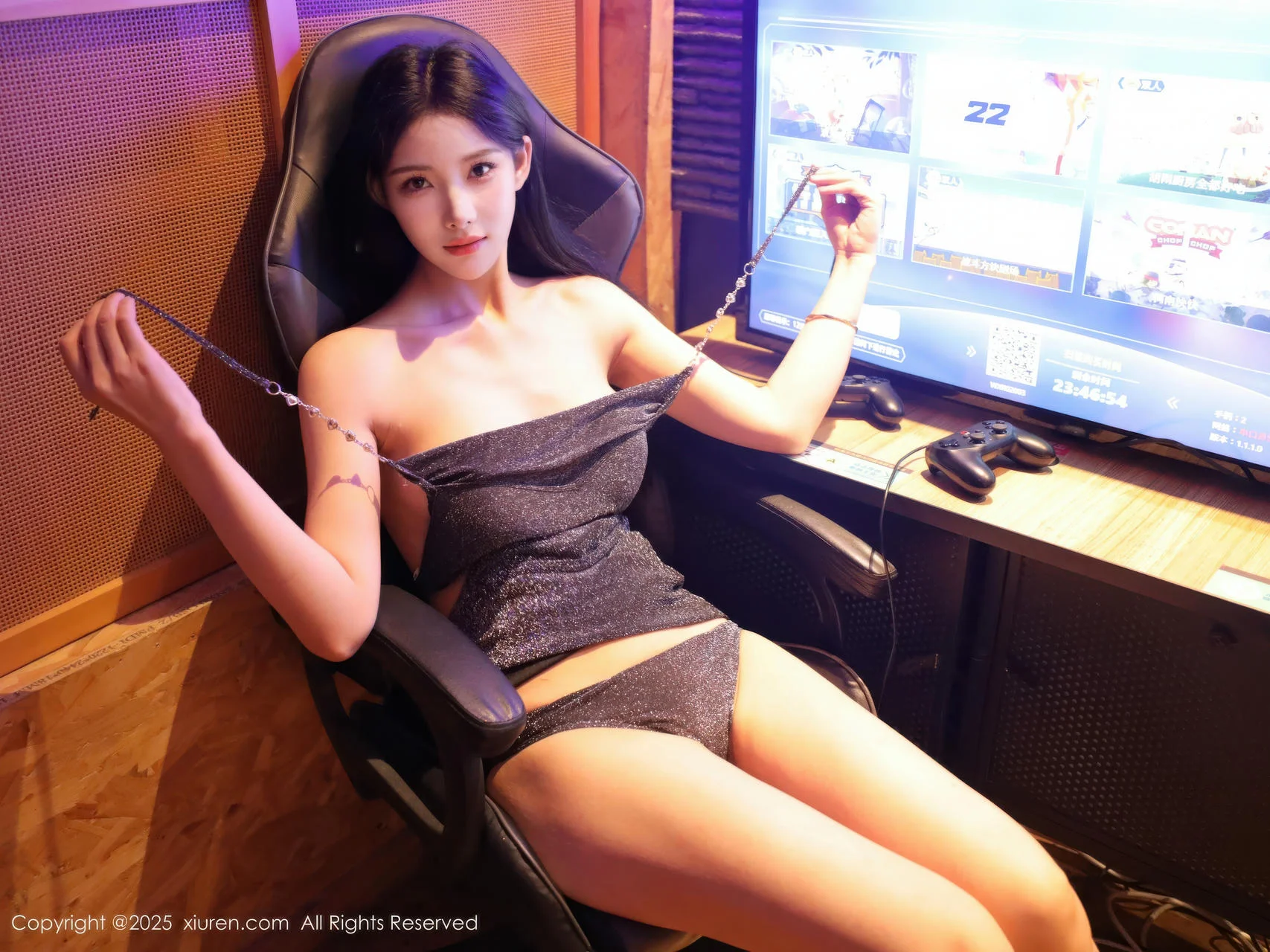 XiuRen 秀人 No.10794 梨霜儿 电竞少女主题拍摄 - 8