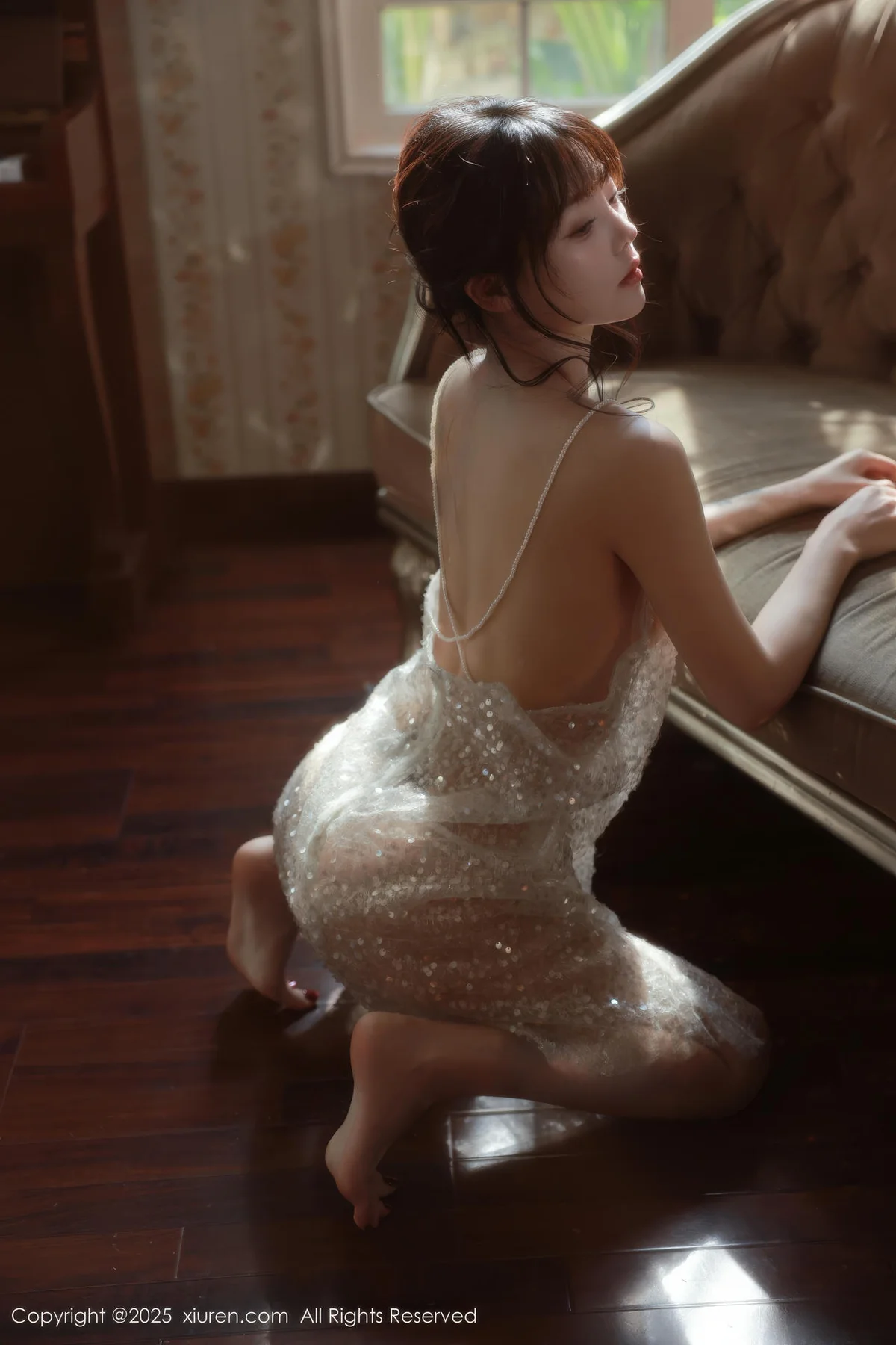 XiuRen 秀人 No.10799 佘贝拉Bella 白色情趣内衣 - 10