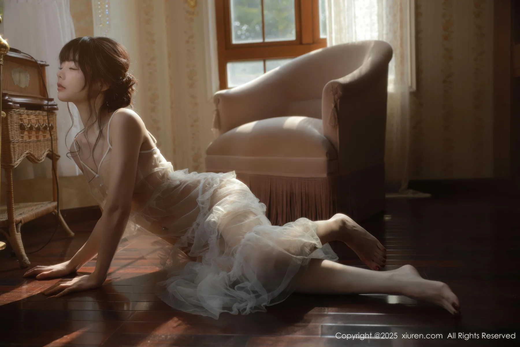 XiuRen 秀人 No.10799 佘贝拉Bella 白色情趣内衣 - 10