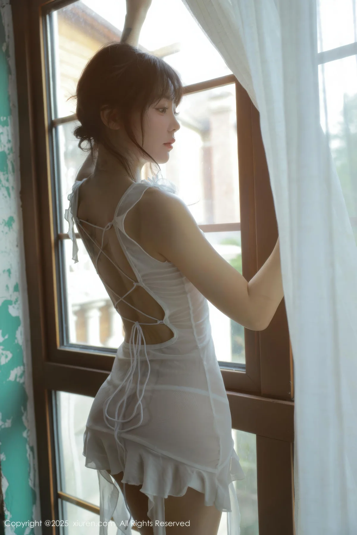 XiuRen 秀人 No.10799 佘贝拉Bella 白色情趣内衣 - 10