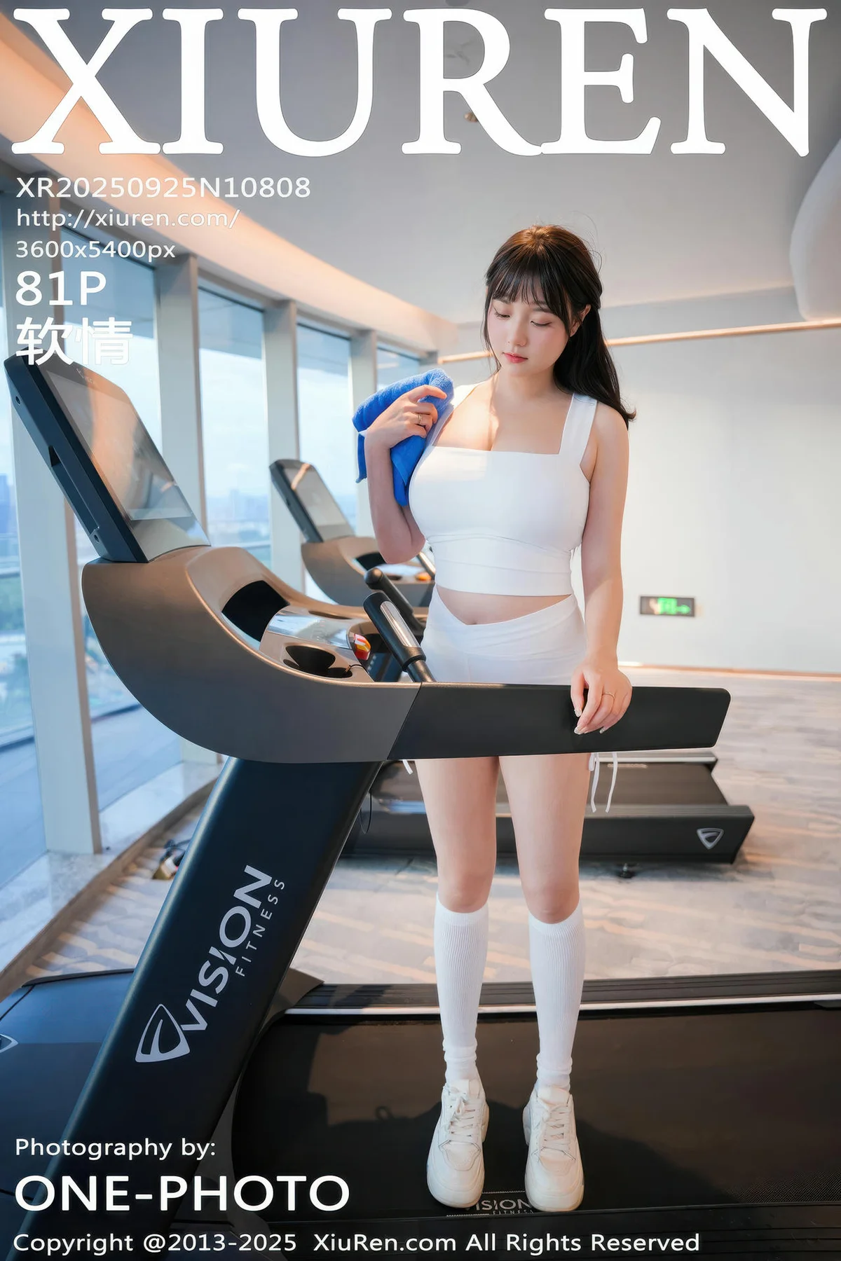 XiuRen 秀人 No.10808 软情 健身房场景拍摄 - 2