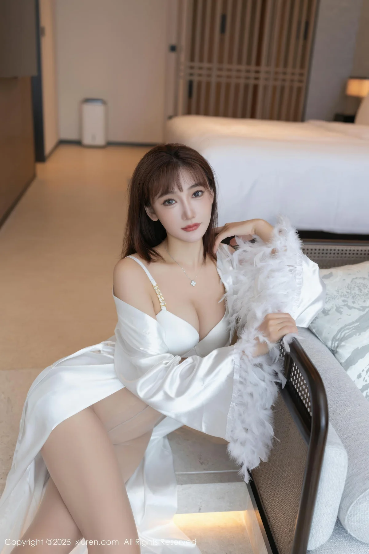 XiuRen 秀人 No.10809 陆萱萱 诱人肉色丝袜 - 5