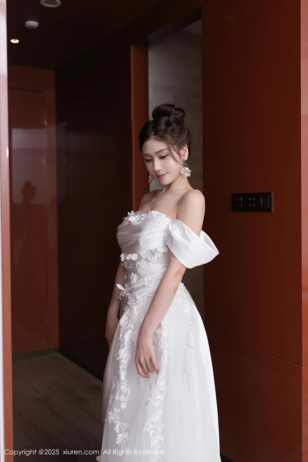 XiuRen 秀人 No.10814 刘婷婷 白色婚纱主题 - 6