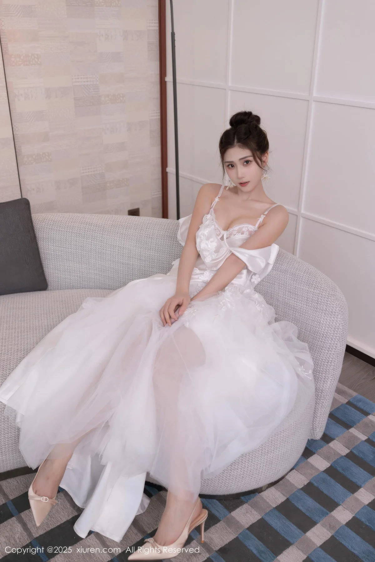 XiuRen 秀人 No.10814 刘婷婷 白色婚纱主题 - 6