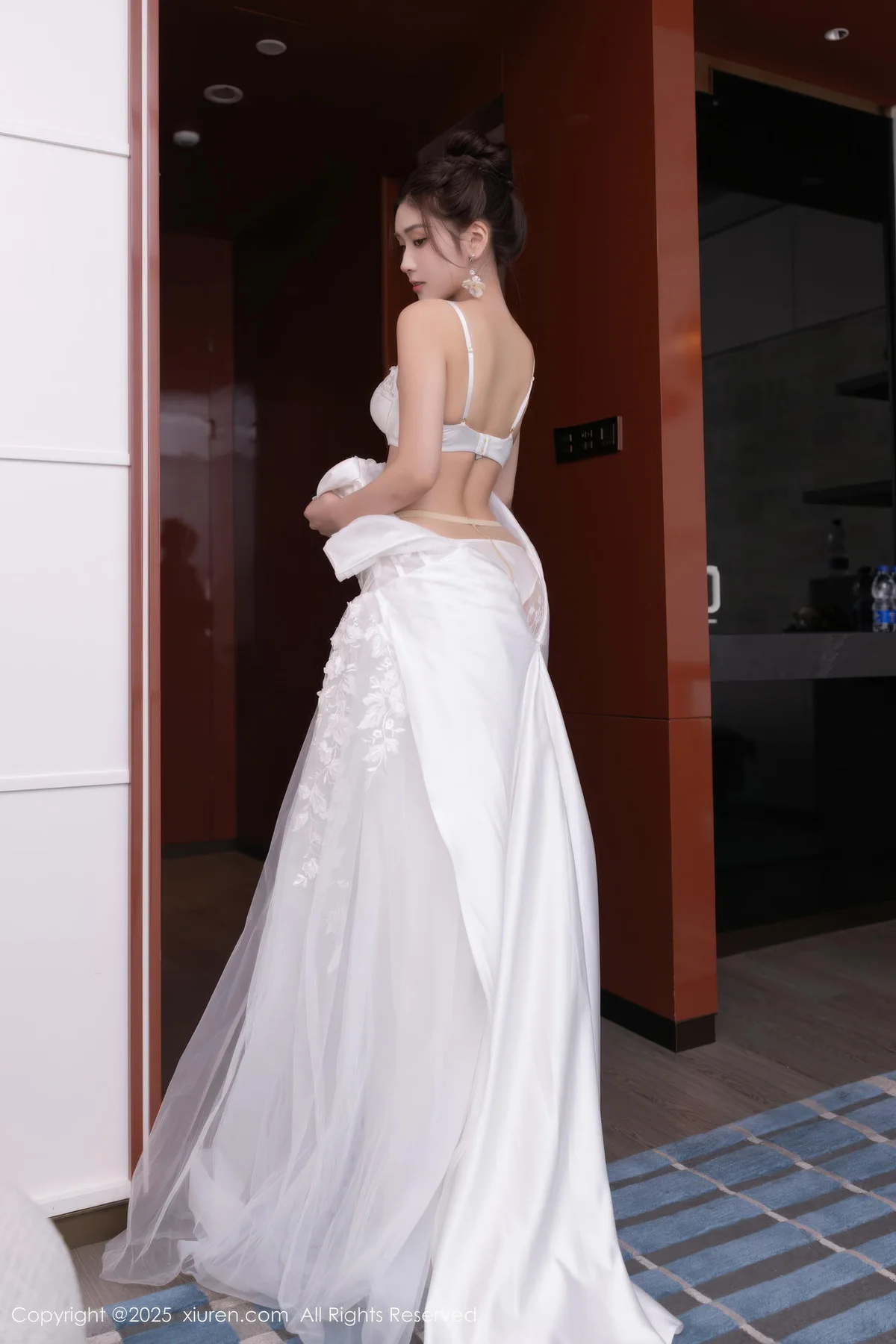 XiuRen 秀人 No.10814 刘婷婷 白色婚纱主题 - 8