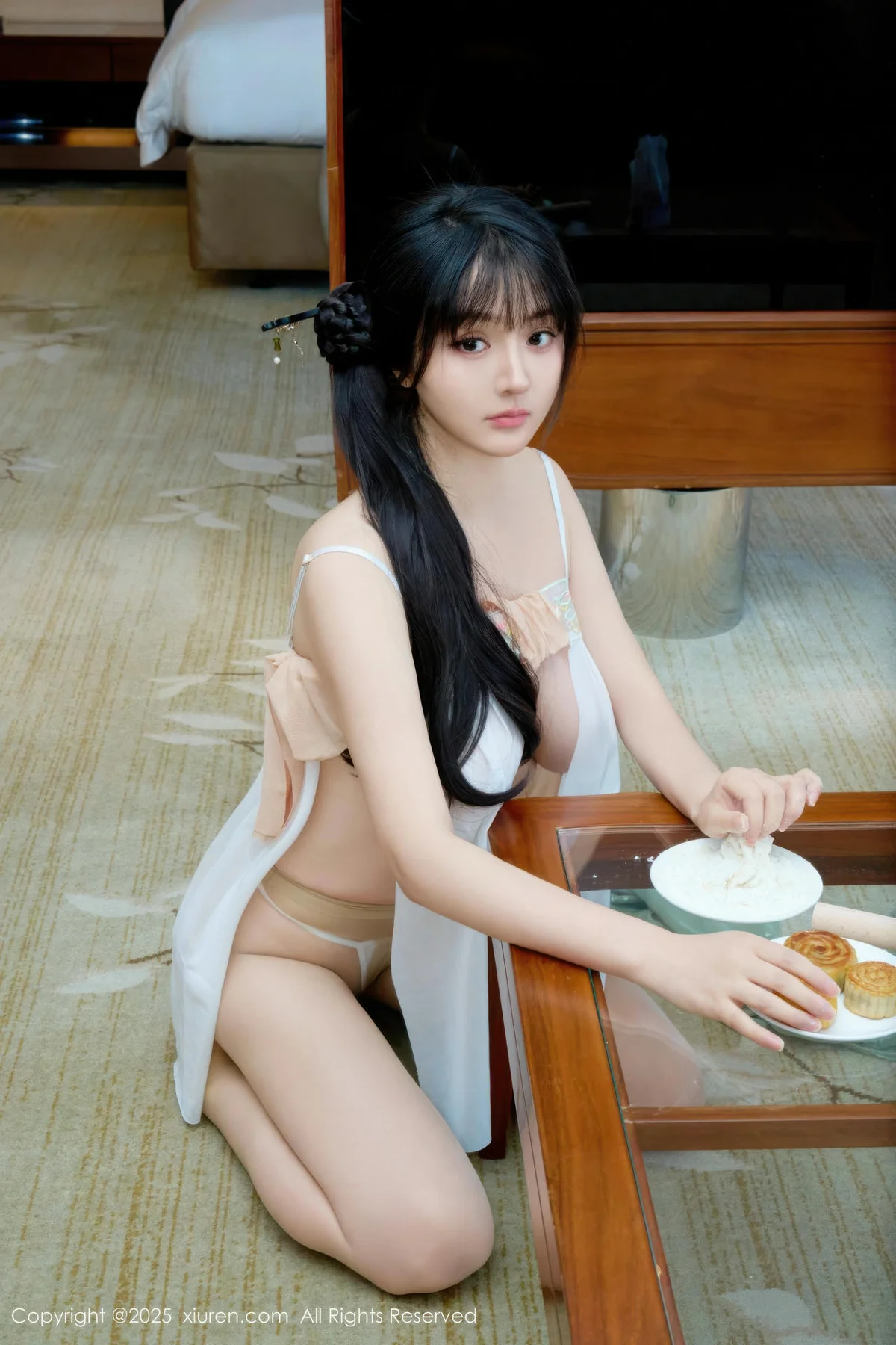 XiuRen 秀人 No.10818 沈南汐RuRu 童颜巨乳中秋主题拍摄 - 9