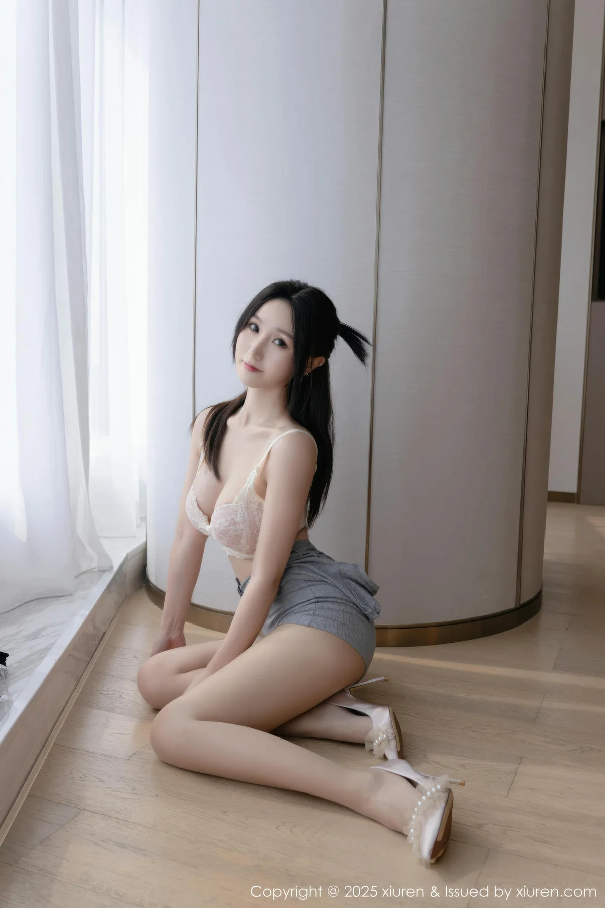 XiuRen 秀人 No.10826 杏子Yada 情趣兔子装网格袜 - 7