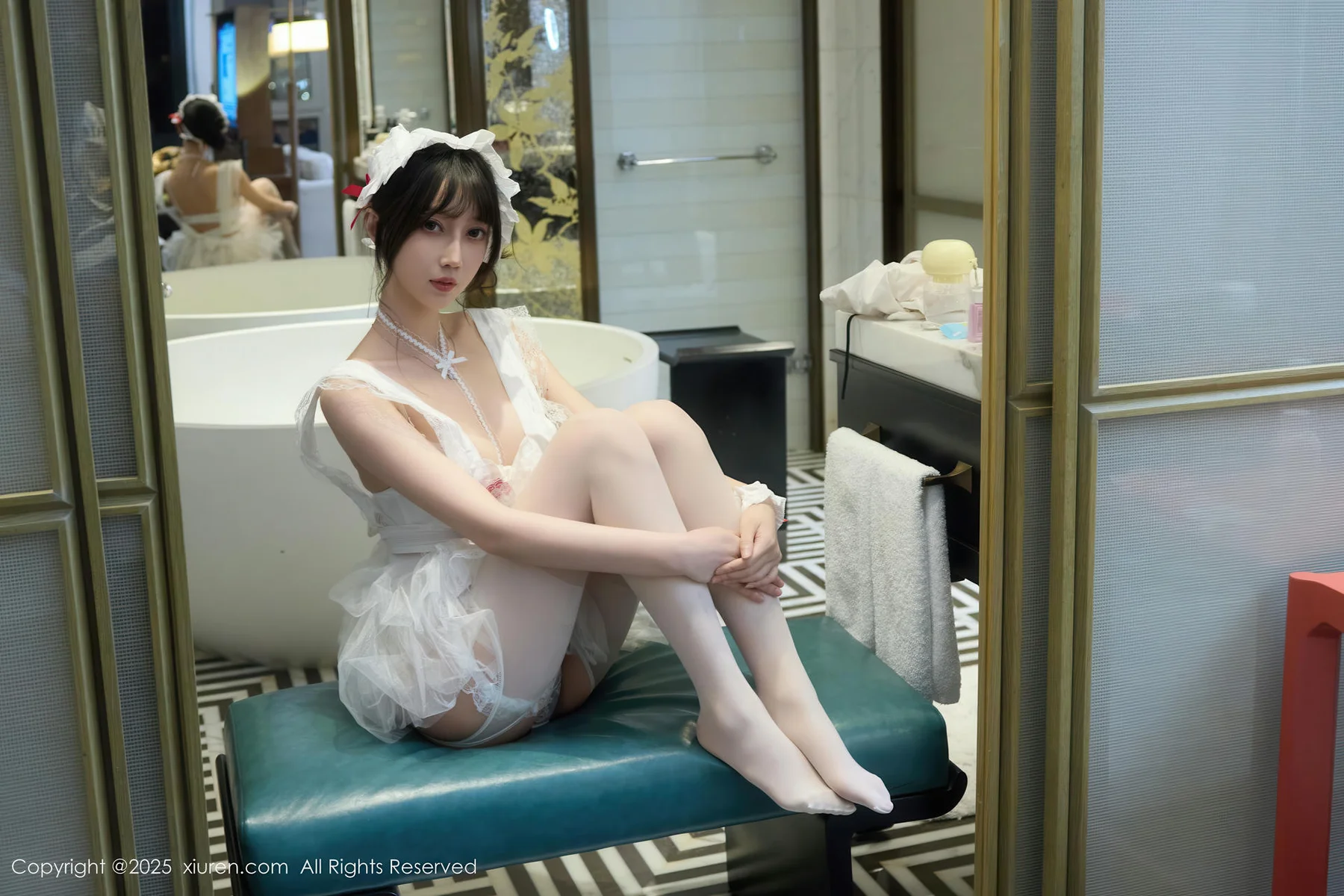 XiuRen 秀人 No.10827 玥儿玥er 萝莉女仆装扮 - 3