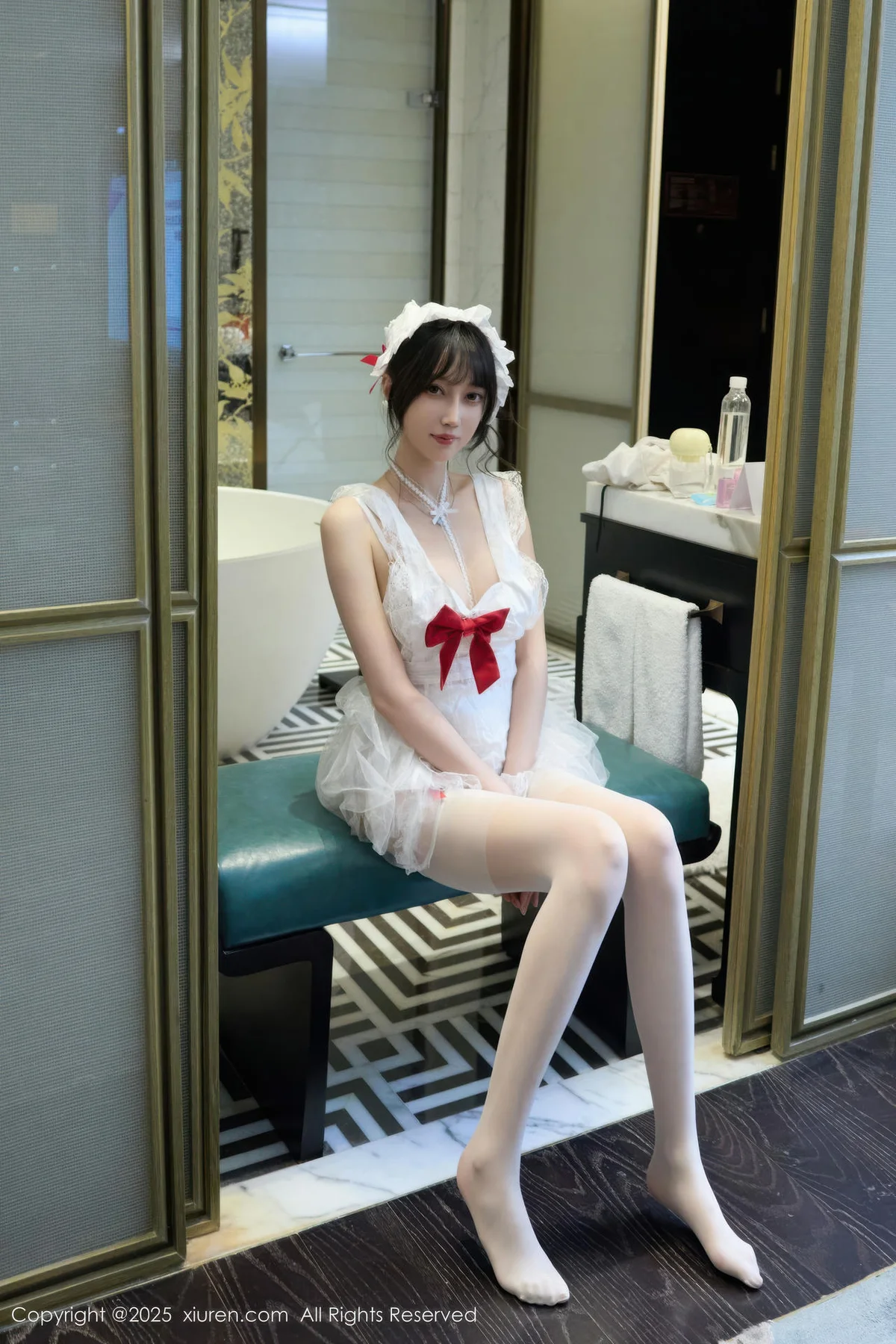 XiuRen 秀人 No.10827 玥儿玥er 萝莉女仆装扮 - 6