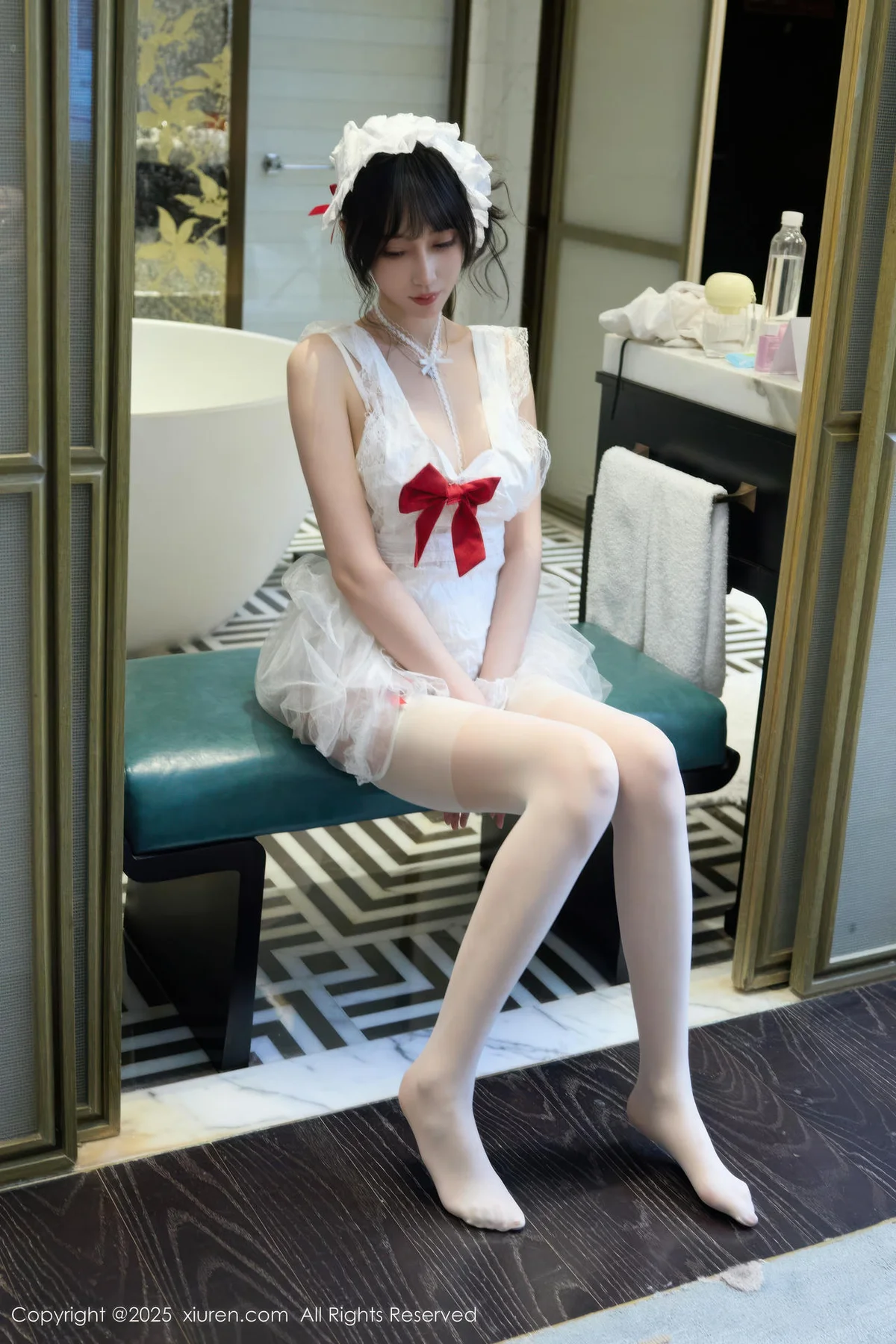 XiuRen 秀人 No.10827 玥儿玥er 萝莉女仆装扮 - 7